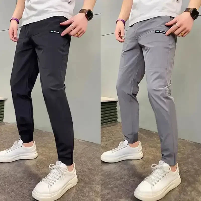 Elastische Herren-Cargo-Jogginghose mit mehreren Taschen