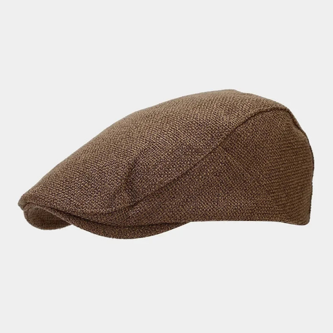 Herren Schirmmütze - Atmungsaktives Leinen-Design