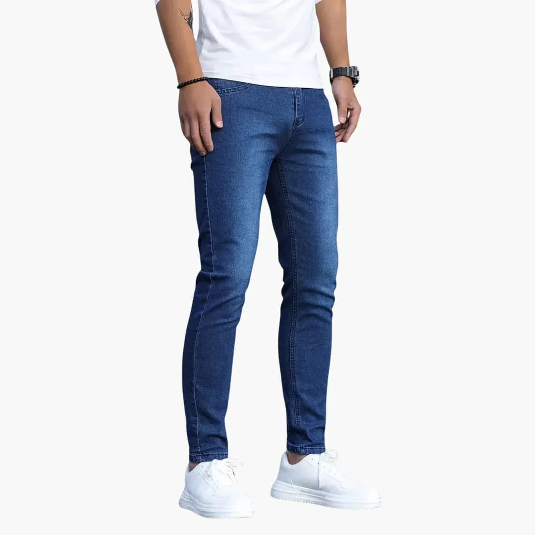 Herren Skinny Jeans mit Slim Fit Passform und schmal zulaufendem Bein