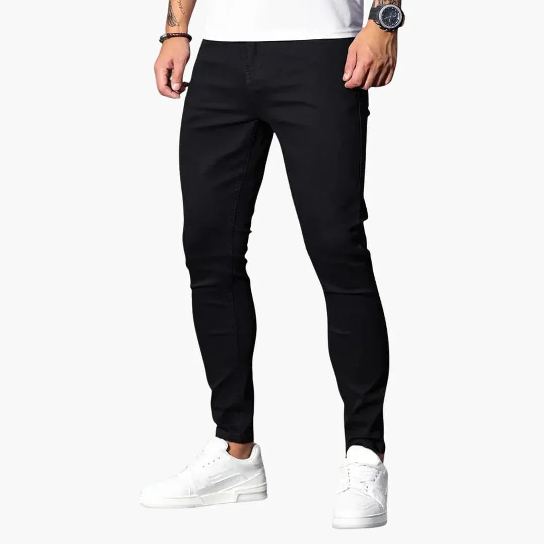 Herren Skinny Jeans mit Slim Fit Passform und schmal zulaufendem Bein