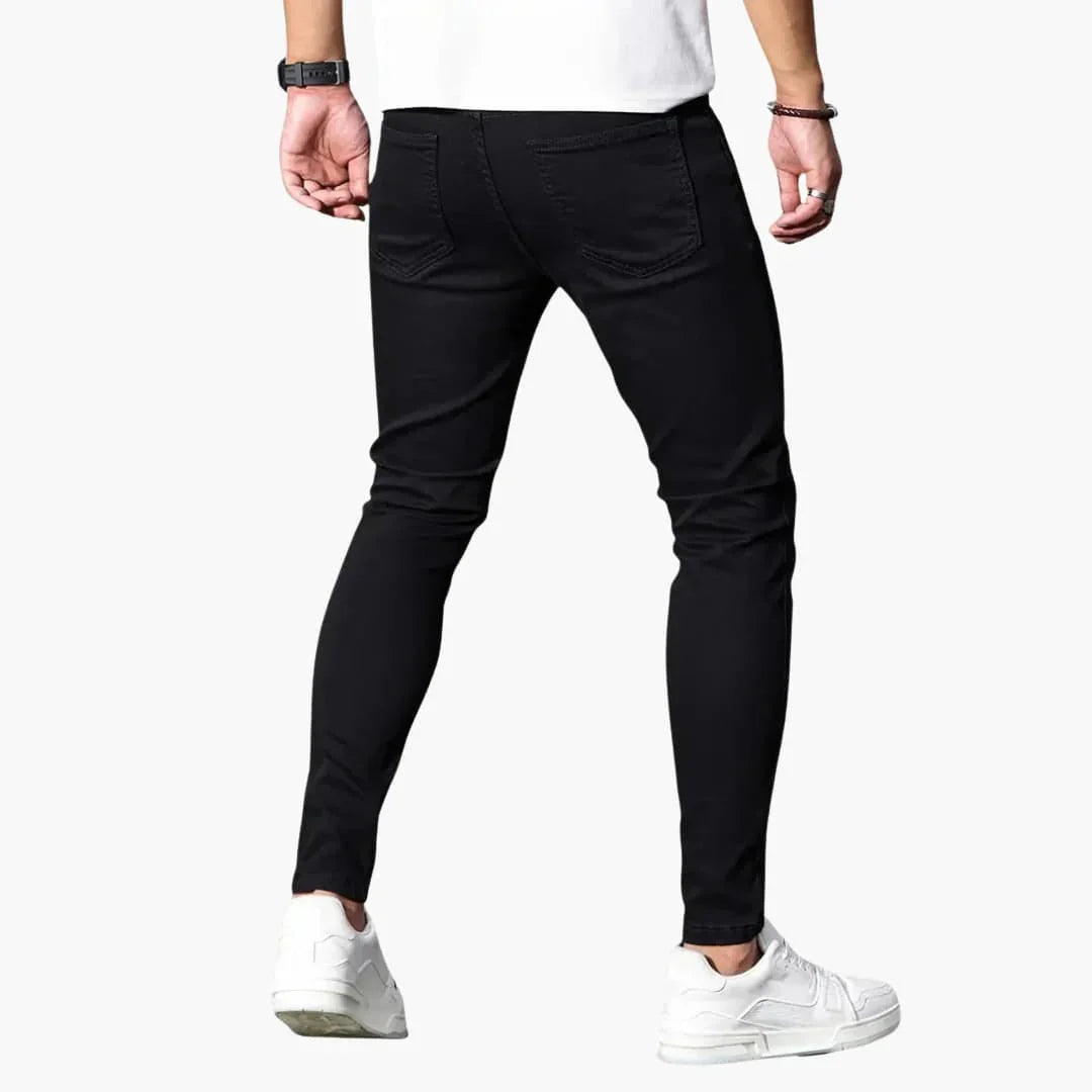 Herren Skinny Jeans mit Slim Fit Passform und schmal zulaufendem Bein