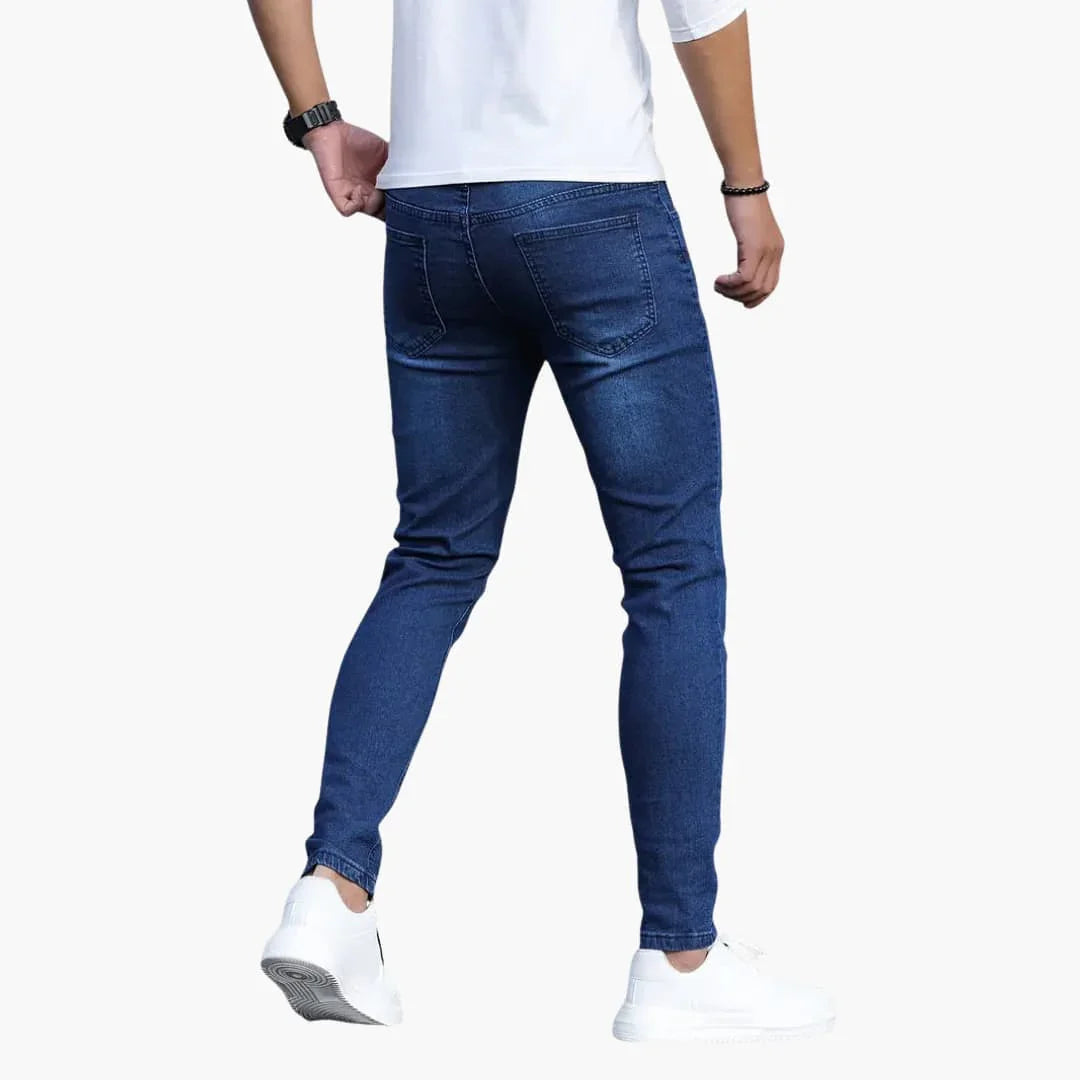 Herren Skinny Jeans mit Slim Fit Passform und schmal zulaufendem Bein