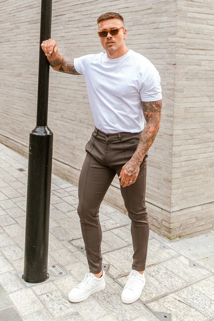 Herren Skinny-Fit-Hose