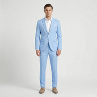 Herren-Slim-Fit-Anzug