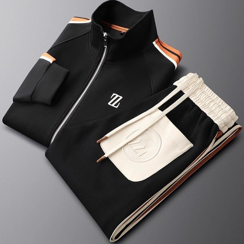 Sportliches, elastisches Herren-Trainingsset