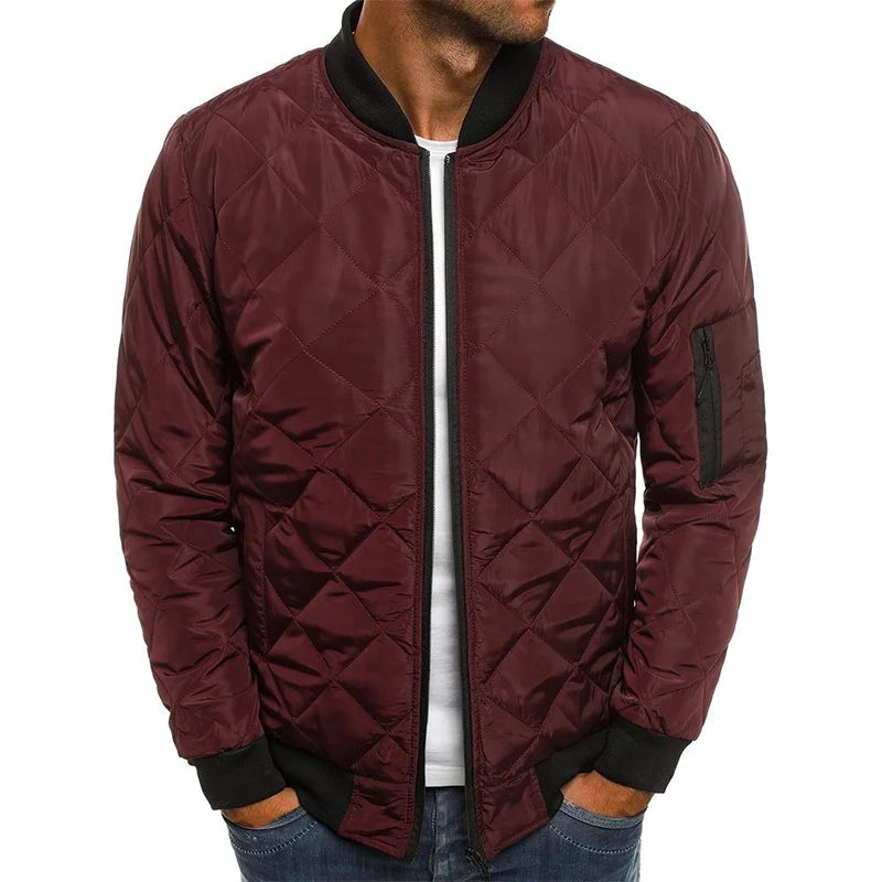 Gesteppte Herrenjacke