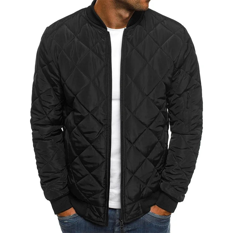 Gesteppte Herrenjacke