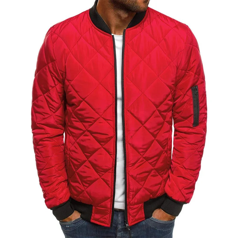 Gesteppte Herrenjacke