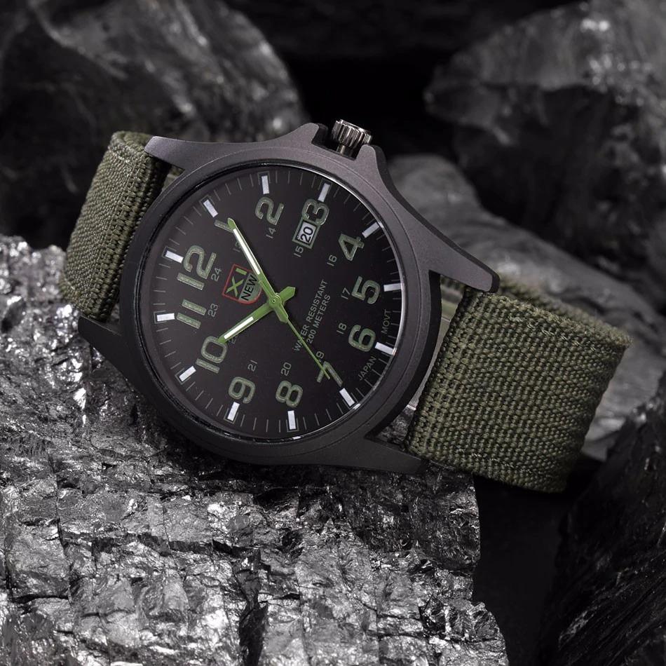 Strapazierfähige taktische Outdoor-Herrenuhr