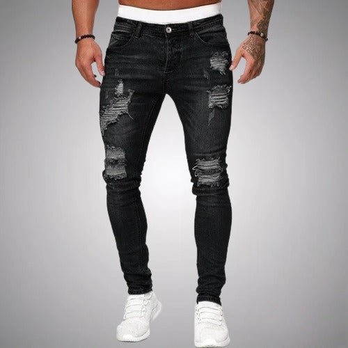 Zerrissene Skinny-Jeans für Herren