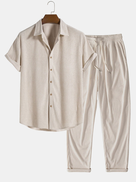 Herren-Set – Moderner Komfort mit schlichter Silhouette