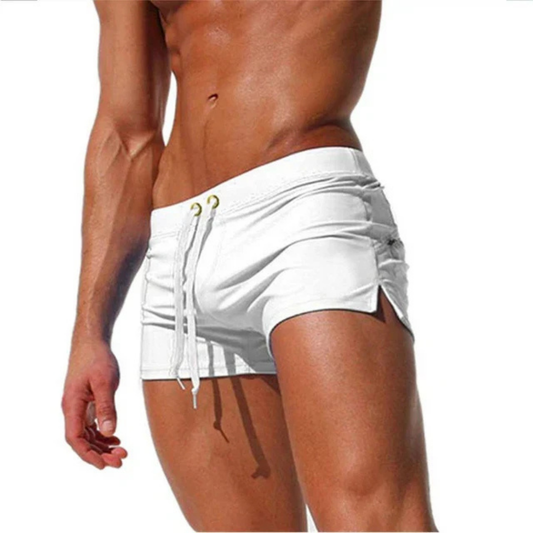 Herren Badehose mit eckigem Schnitt