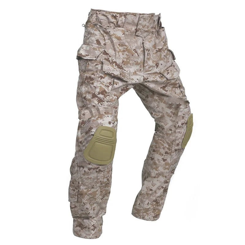 Taktische Outdoor-Cargohose für Herren mit Knieschonern