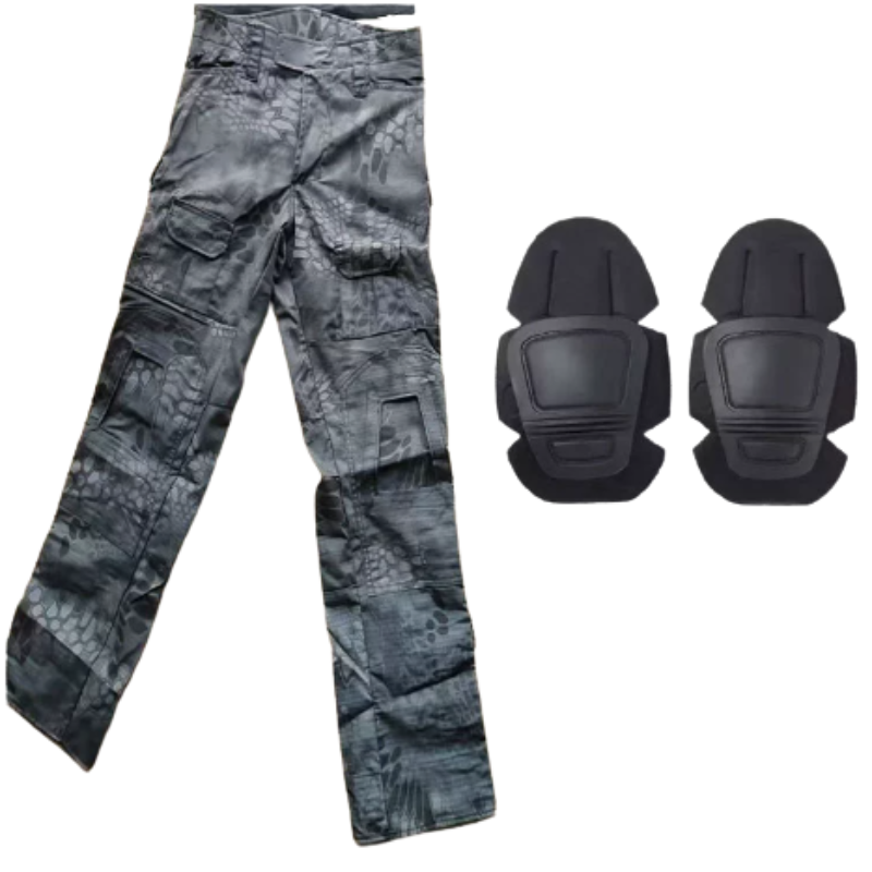 Taktische Outdoor-Cargohose für Herren mit Knieschonern