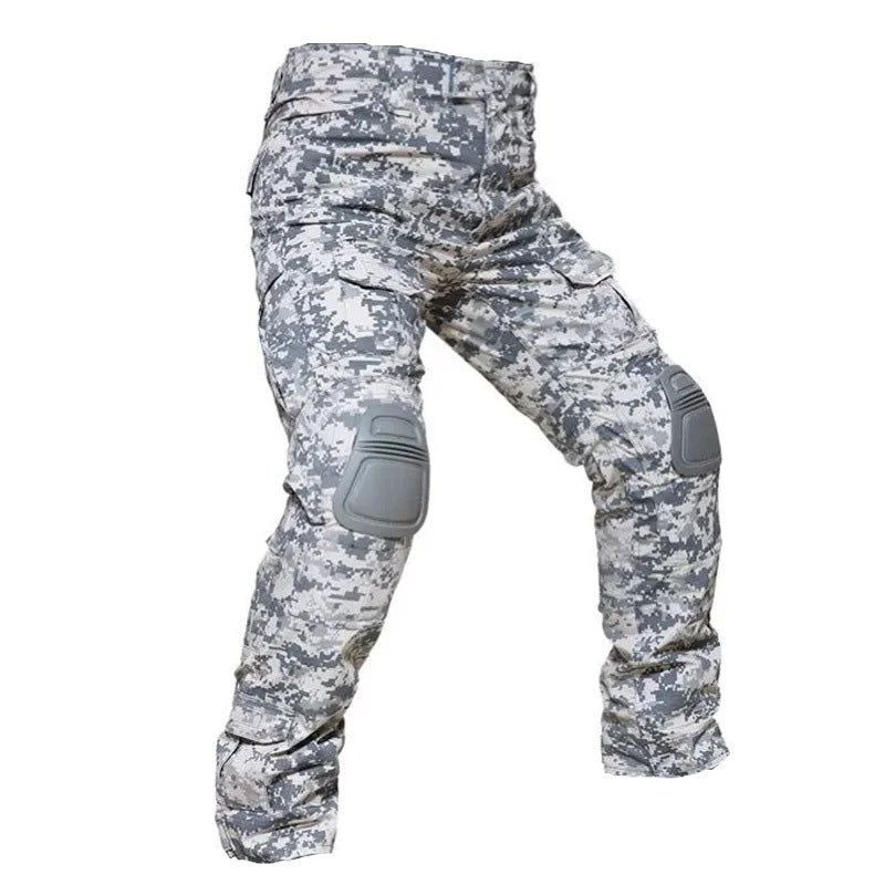 Taktische Outdoor-Cargohose für Herren mit Knieschonern