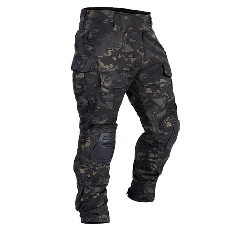 Taktische Outdoor-Cargohose für Herren mit Knieschonern