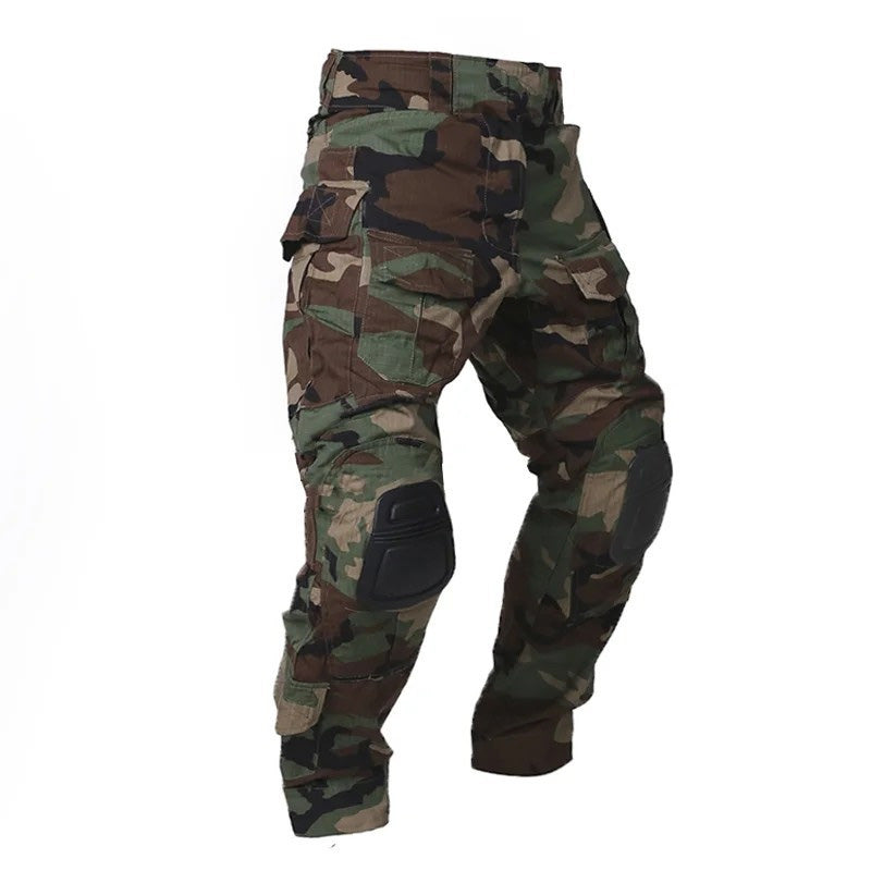Taktische Outdoor-Cargohose für Herren mit Knieschonern