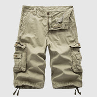 Knielange Herren-Cargoshorts