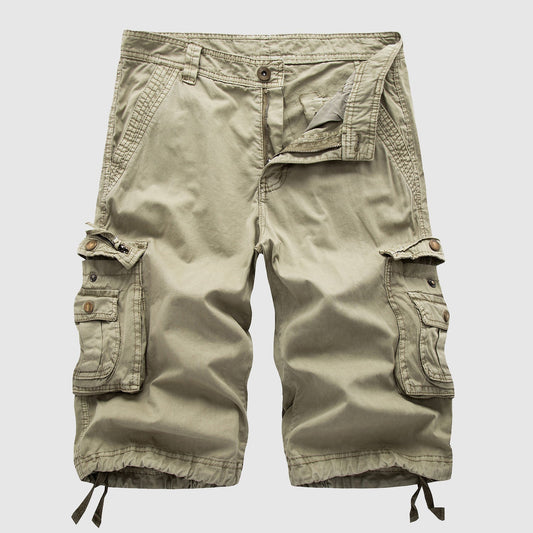Knielange Herren-Cargoshorts