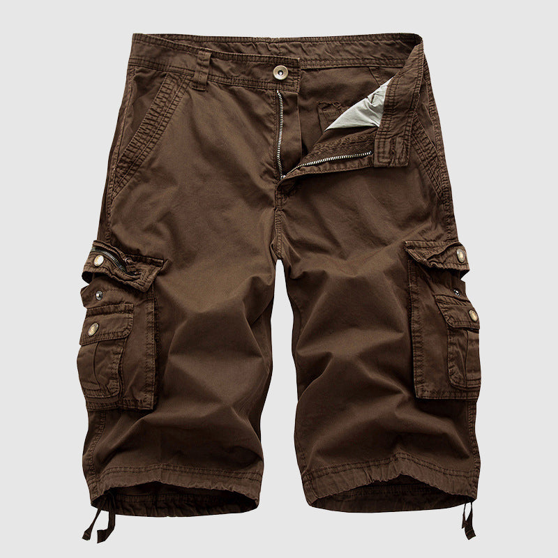 Knielange Herren-Cargoshorts
