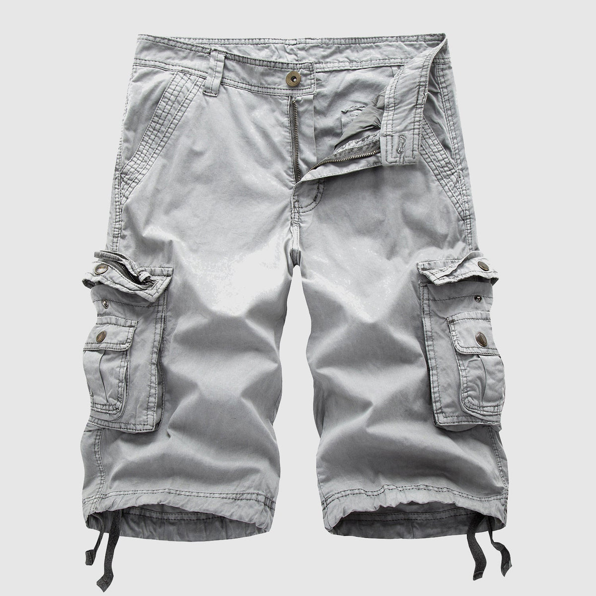 Knielange Herren-Cargoshorts