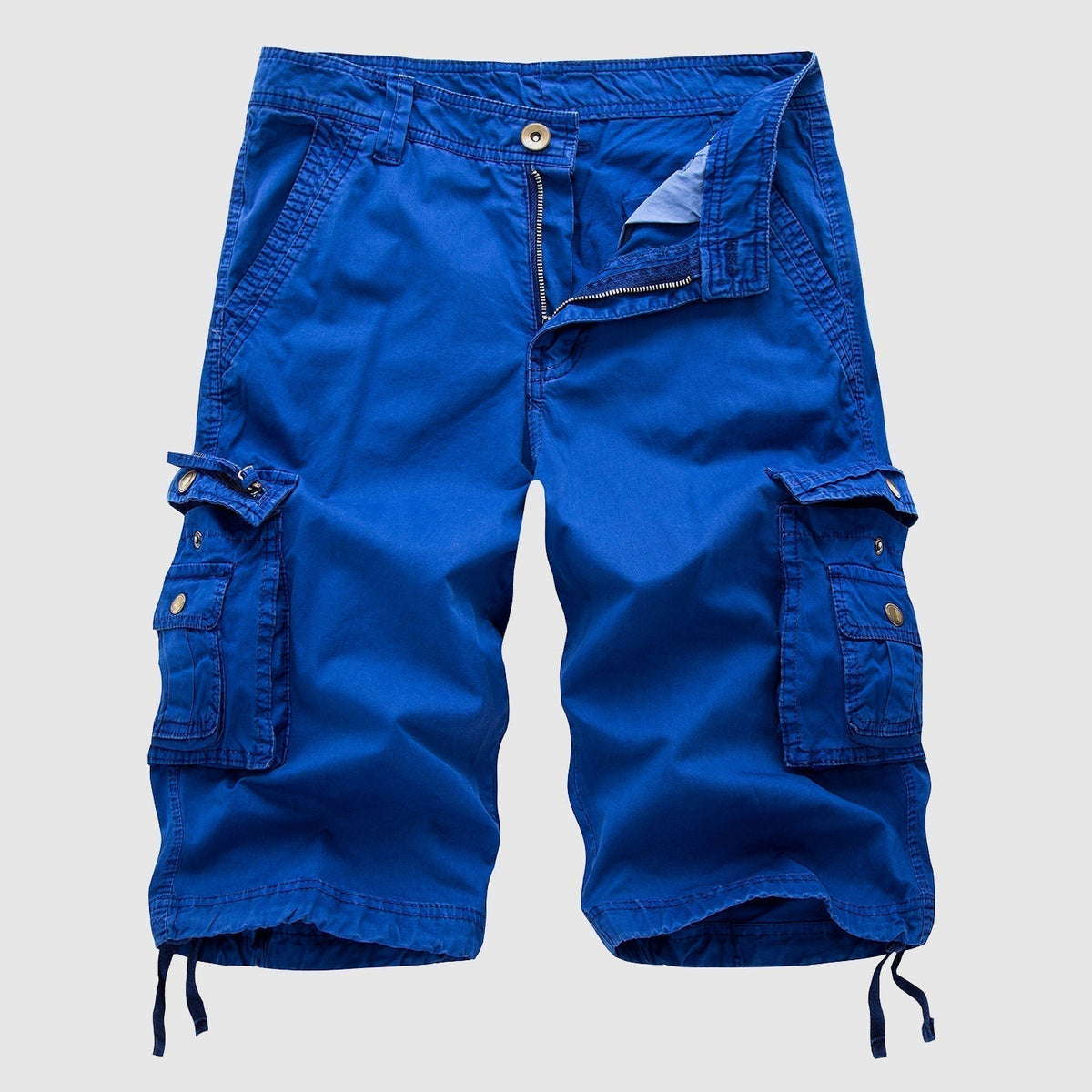 Knielange Herren-Cargoshorts