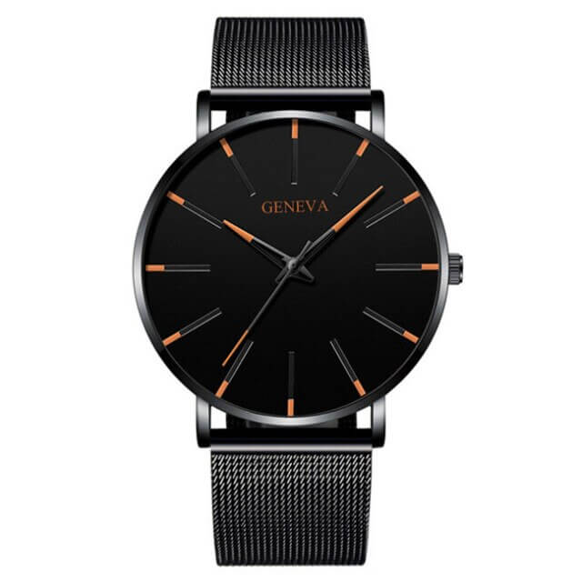 Ultradünne Business-Herrenuhr – schlichter, minimalistischer und zeitloser Stil