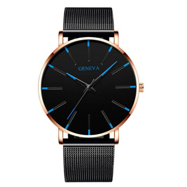Ultradünne Business-Herrenuhr – schlichter, minimalistischer und zeitloser Stil