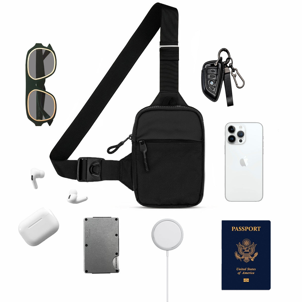 Herren-Reise-Schultertasche - Bequem und praktisch
