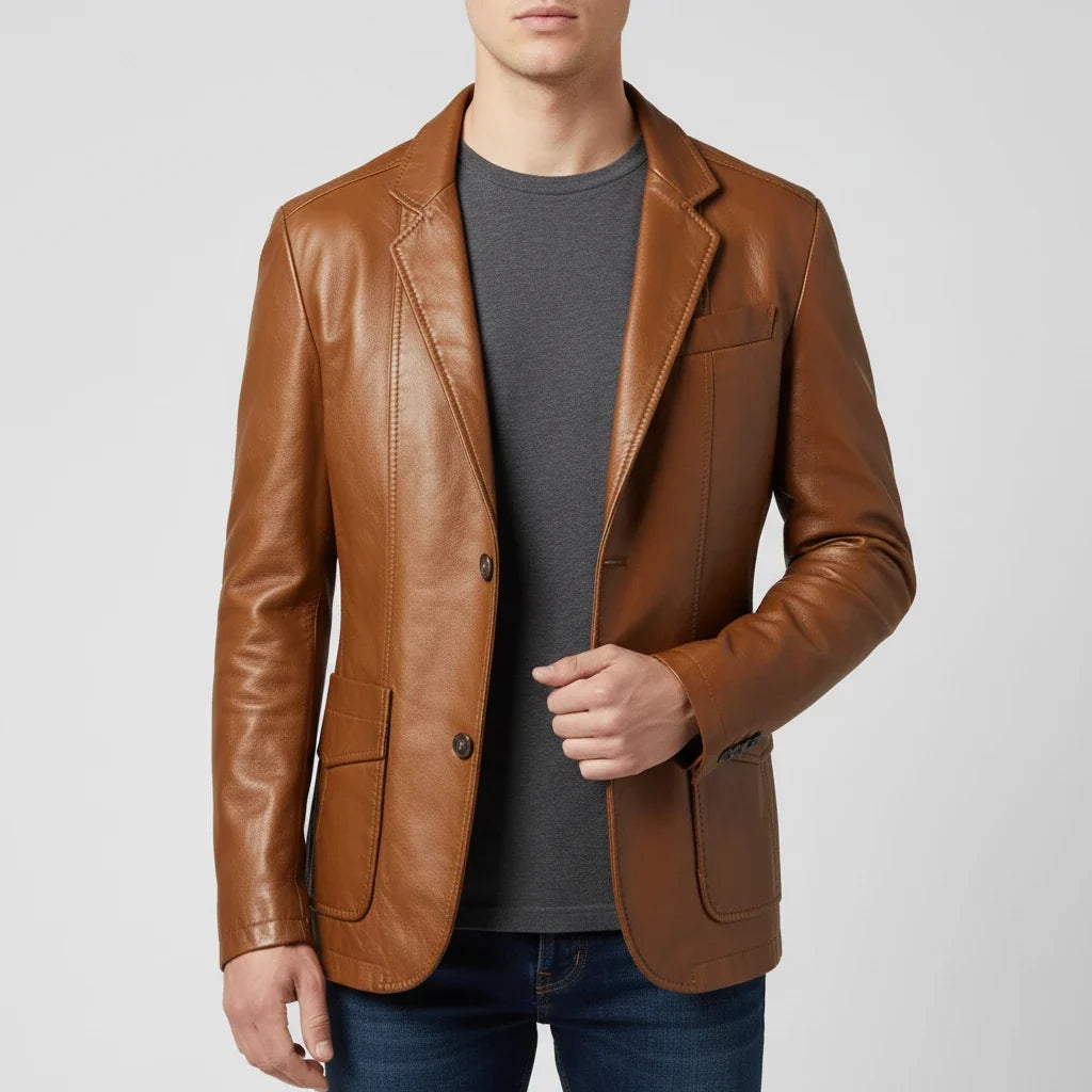 Herrenjacke im Sakko-Stil