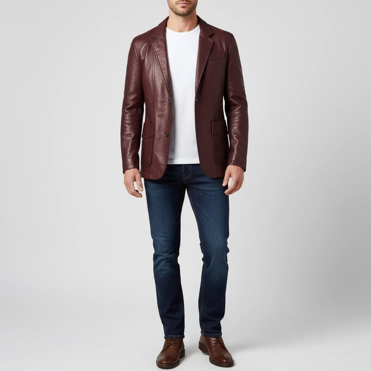 Herrenjacke im Sakko-Stil
