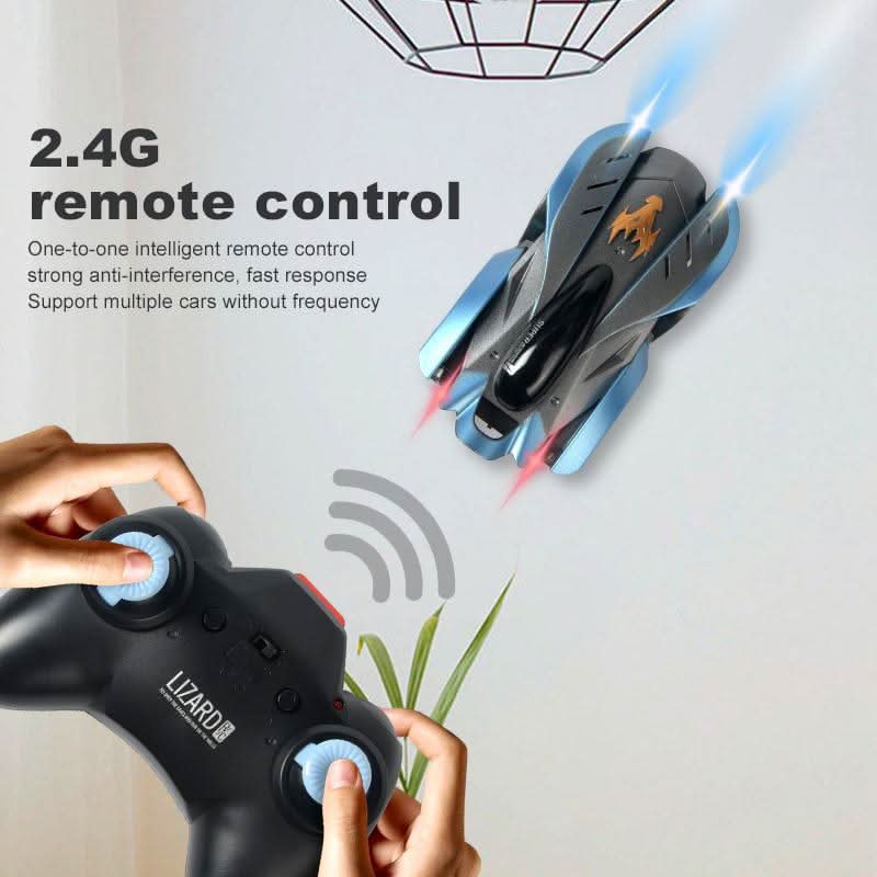 Ferngesteuertes RC-Stuntauto für Wand und Decke