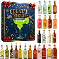 Festlicher Cocktail-Adventskalender für Drinks-Countdown