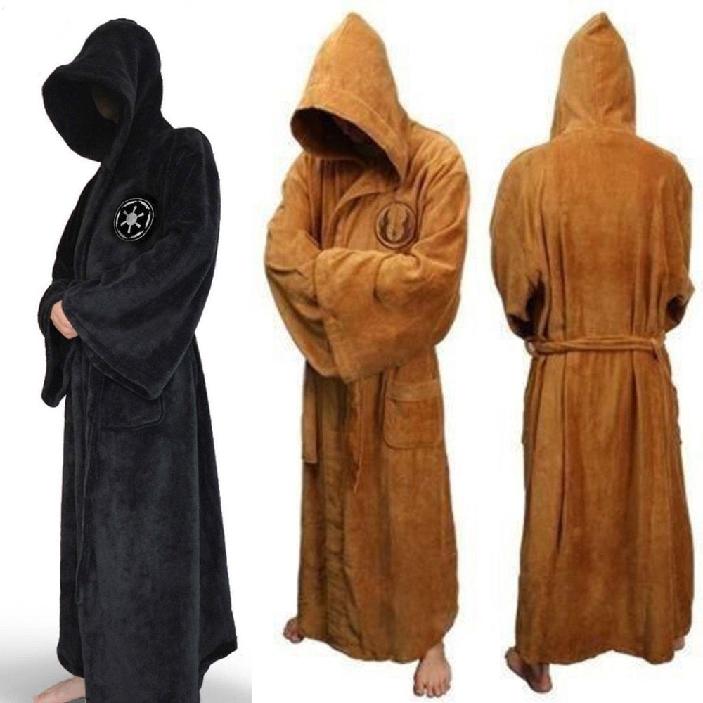 Flanell-Bademantel | Langer und warmer Herren-Bademantel