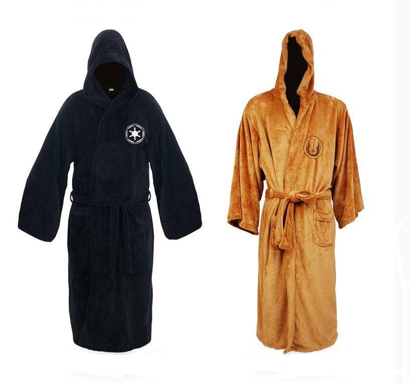 Flanell-Bademantel | Langer und warmer Herren-Bademantel