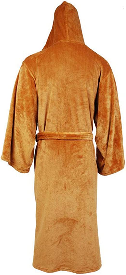 Flanell-Bademantel | Langer und warmer Herren-Bademantel