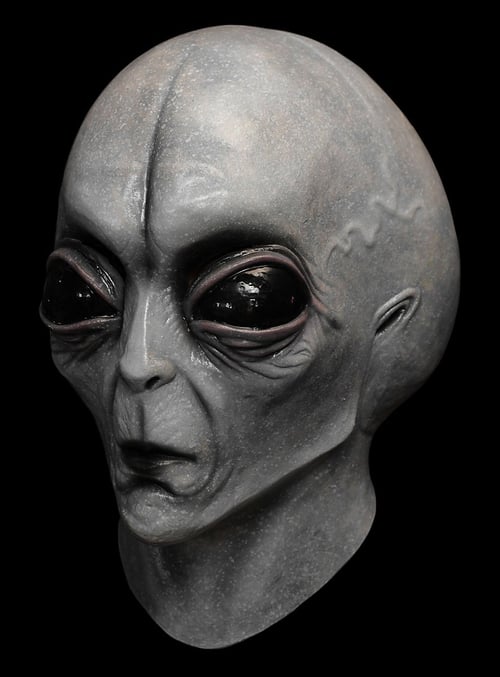Ausserirdischen-Maske für Halloween