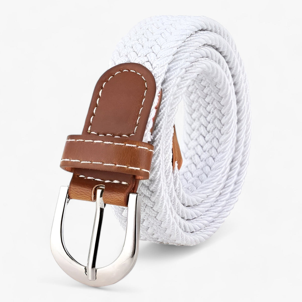 Geflochtener elastischer Gürtel - Bequemer und flexibler Gürtel für Damen und Herren