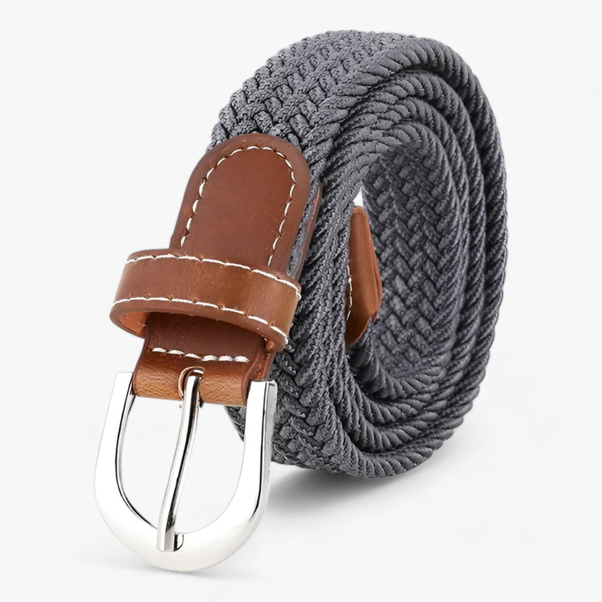 Geflochtener elastischer Gürtel - Bequemer und flexibler Gürtel für Damen und Herren