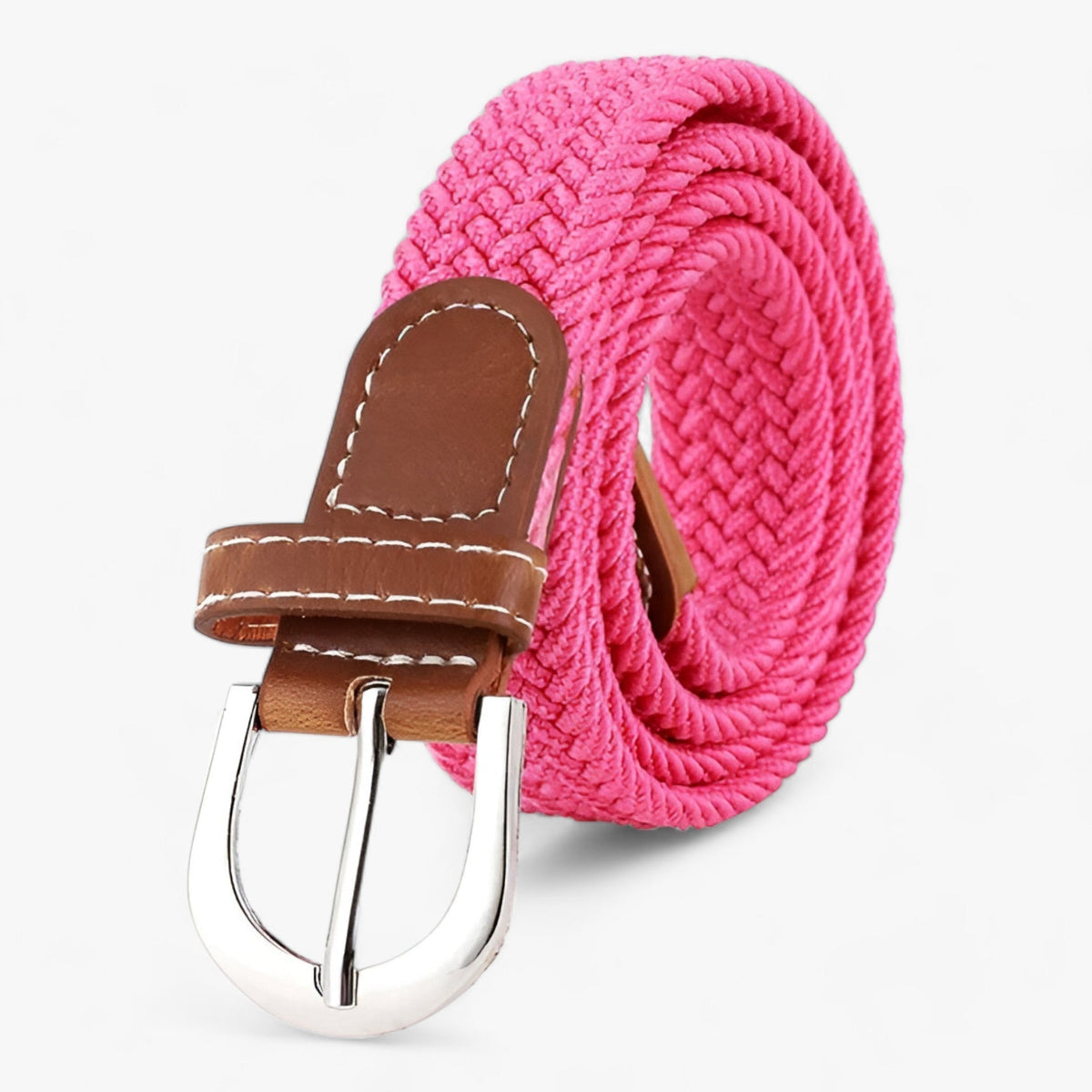 Geflochtener elastischer Gürtel - Bequemer und flexibler Gürtel für Damen und Herren