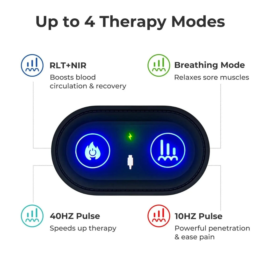 Beheizbares Nackenband mit Rotlichttherapie – Effektive Wärme und Massage zur Linderung von Nackenschmerzen