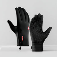 Beheizbare Winter-Velo- und Skihandschuhe mit Touchscreen-Beschichtung
