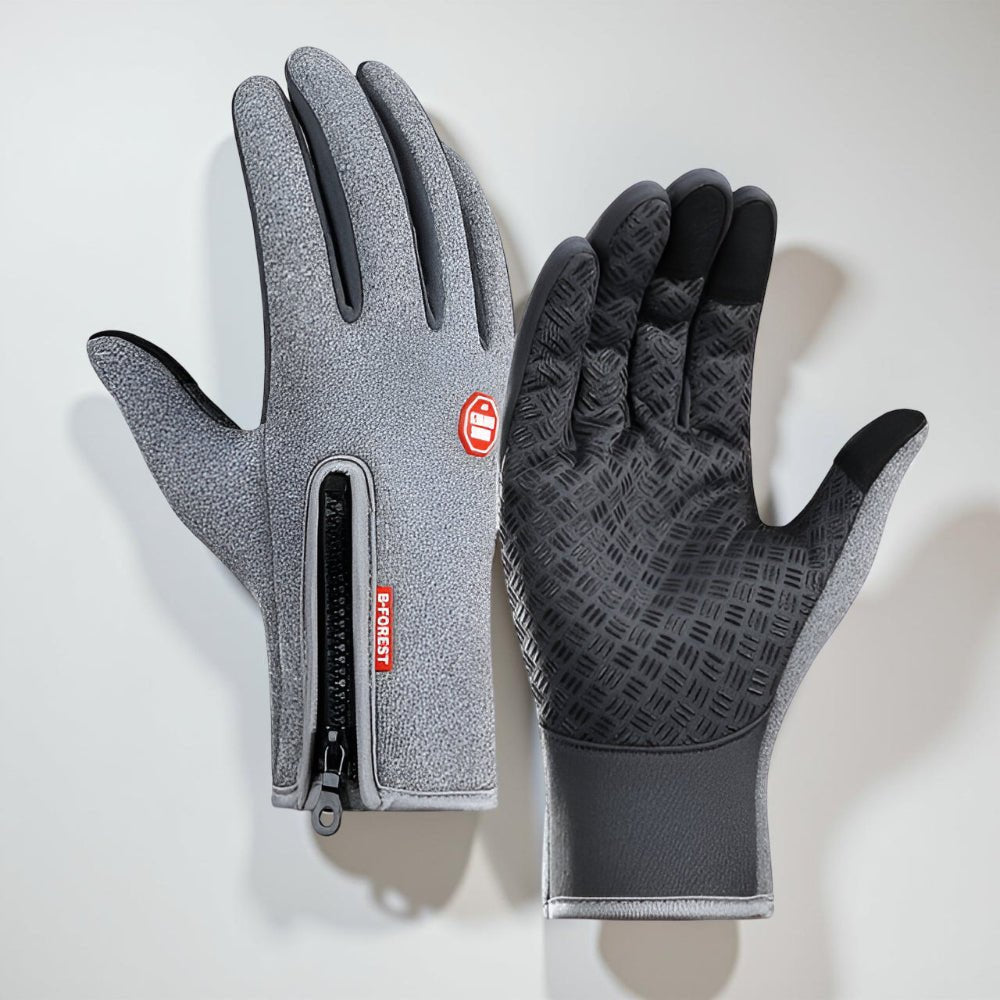 Beheizbare Winter-Velo- und Skihandschuhe mit Touchscreen-Beschichtung