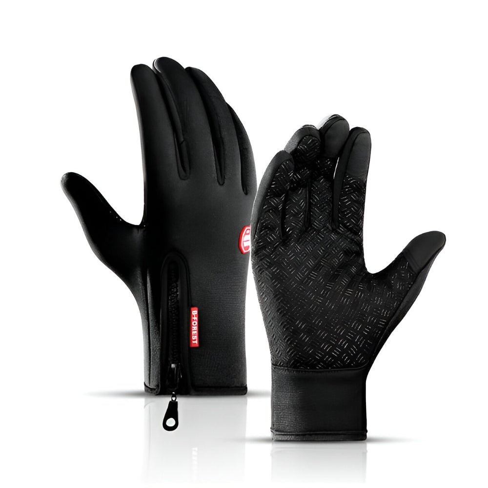 Beheizbare Winter-Velo- und Skihandschuhe mit Touchscreen-Beschichtung