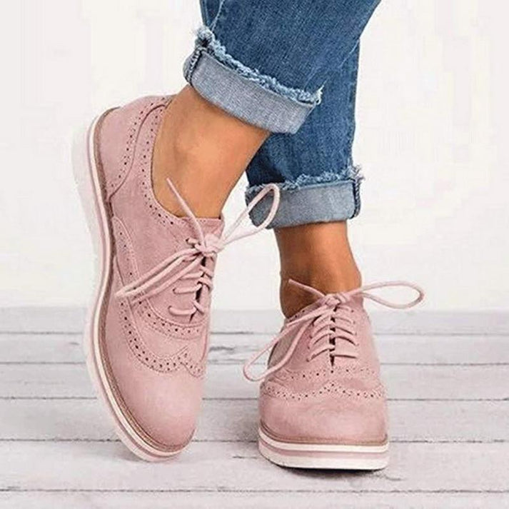 Oxford-Schuhe für Damen mit Schnürung