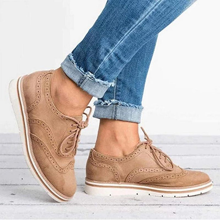Oxford-Schuhe für Damen mit Schnürung