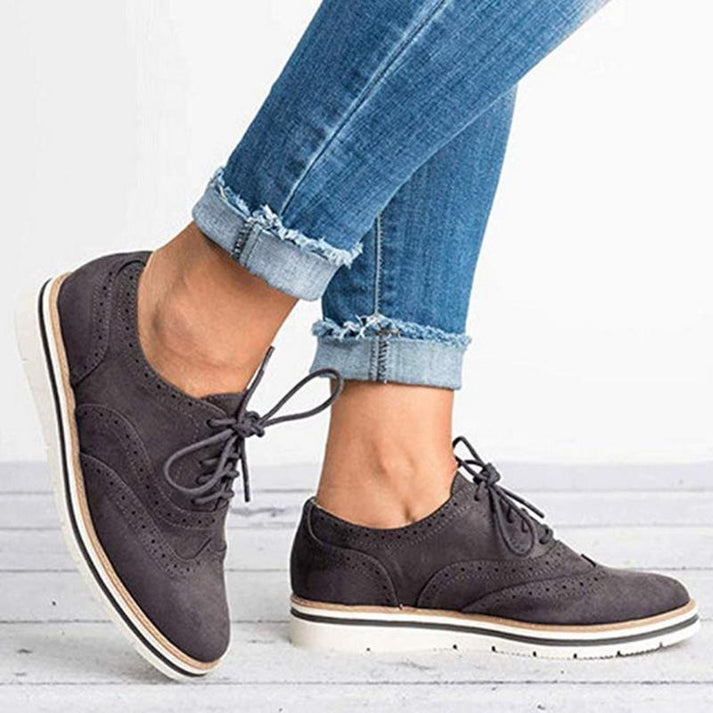 Oxford-Schuhe für Damen mit Schnürung