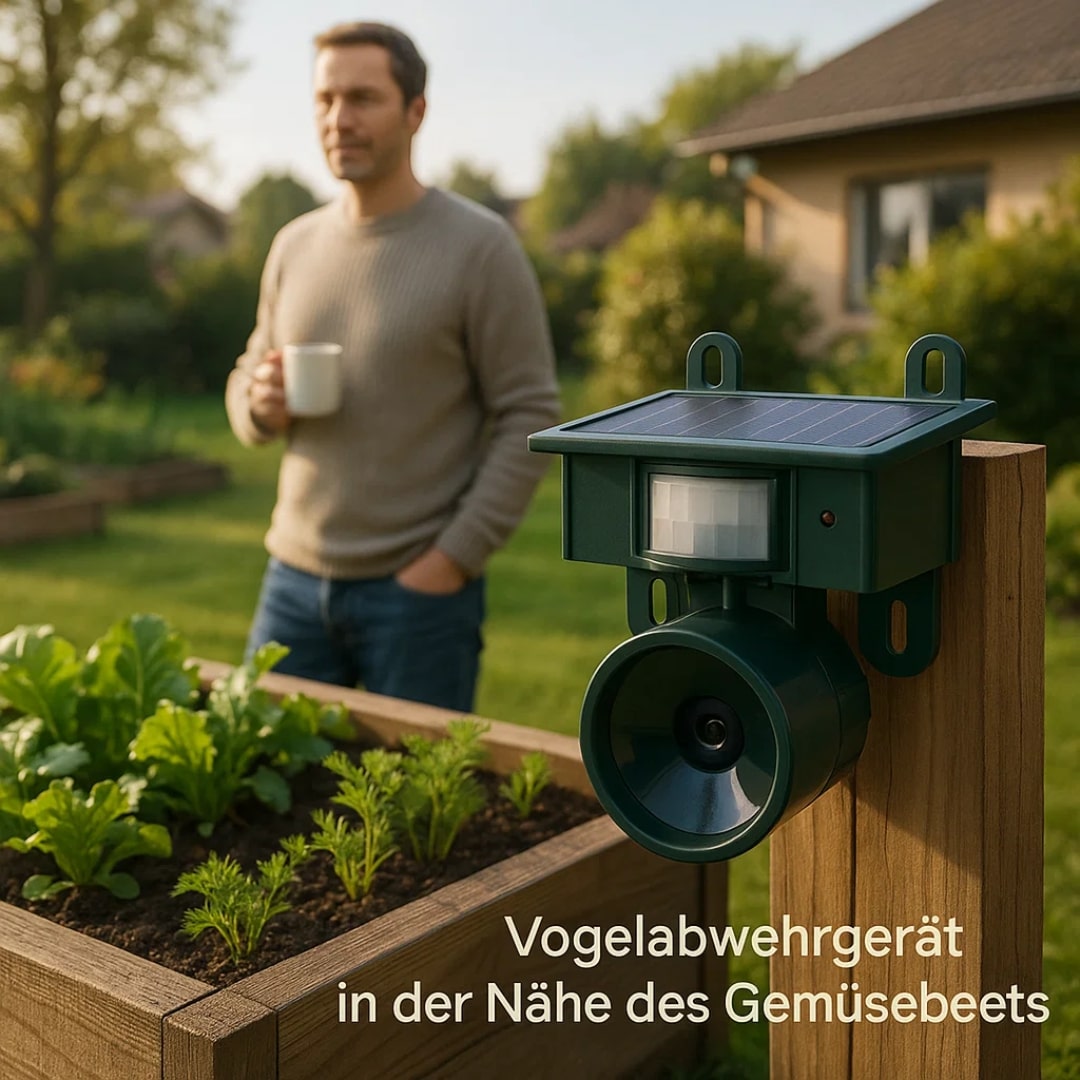 Taubenabwehr für Balkon und Garten | Vogelabwehrgerät
