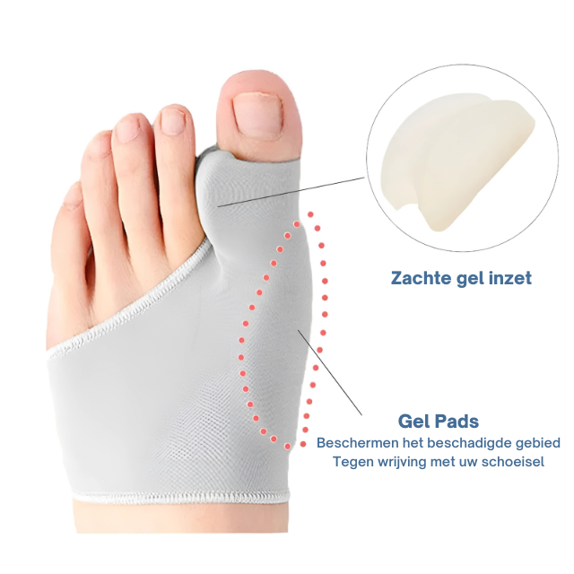 Gel-Hallux-valgus-Korrektor zur Linderung von Fussschmerzen