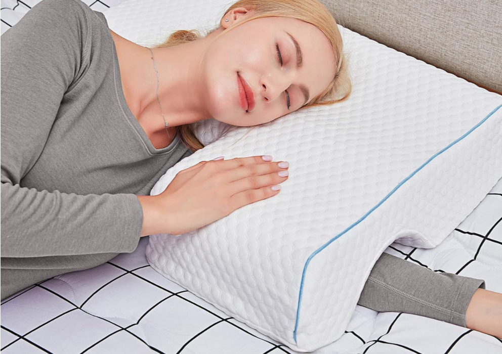 Gel-angereichertes schulterschonendes Kissen für optimalen Schlaf